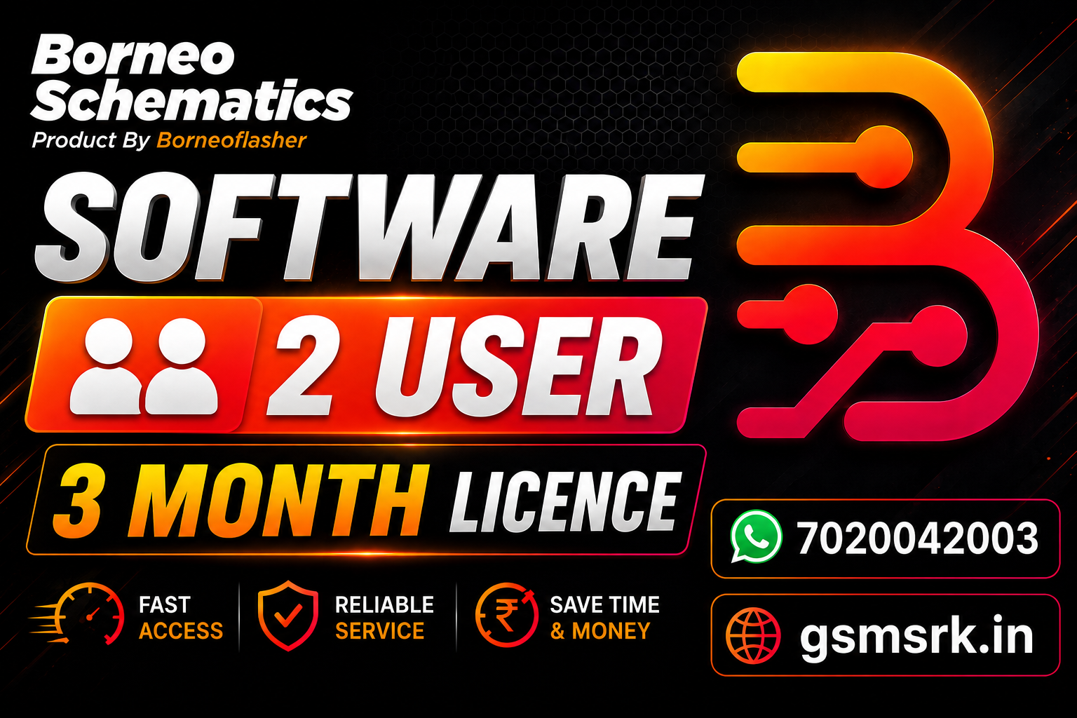 Borneo Tool (2 User)- 3 Month Activation