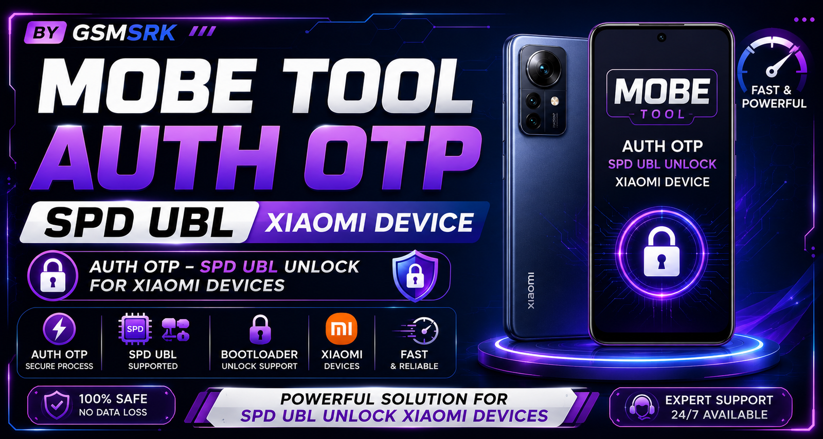 Mobe Tool Auth OTP SPD UBL Xiaomi Device